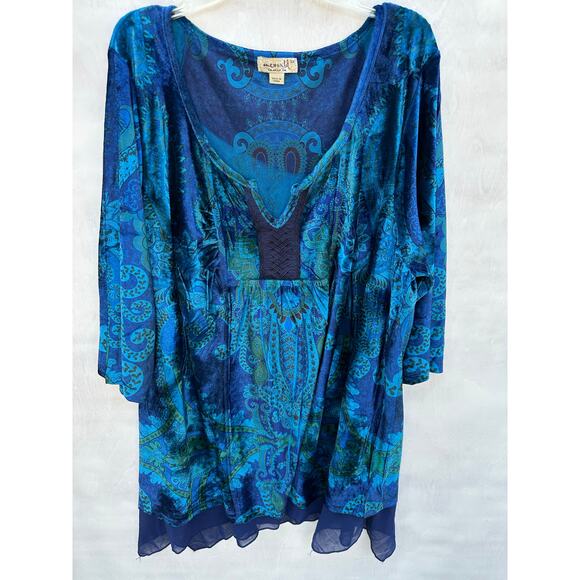 One World tunic top - Picture 1 of 8